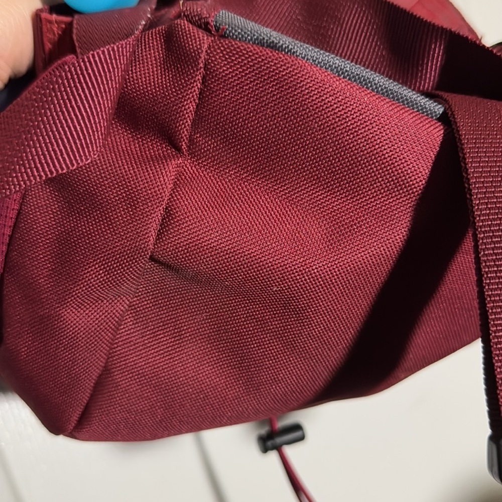 Red/Maroon hydration pack with bladder - image 12